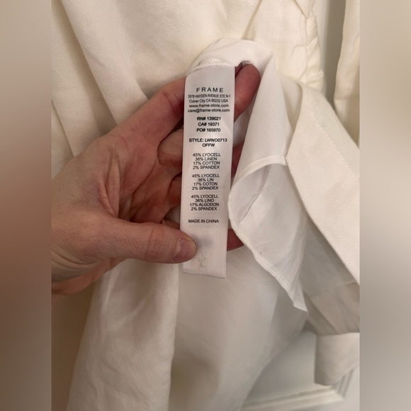 Frame Twist Mini Shirtdress - Picture 8 of 9